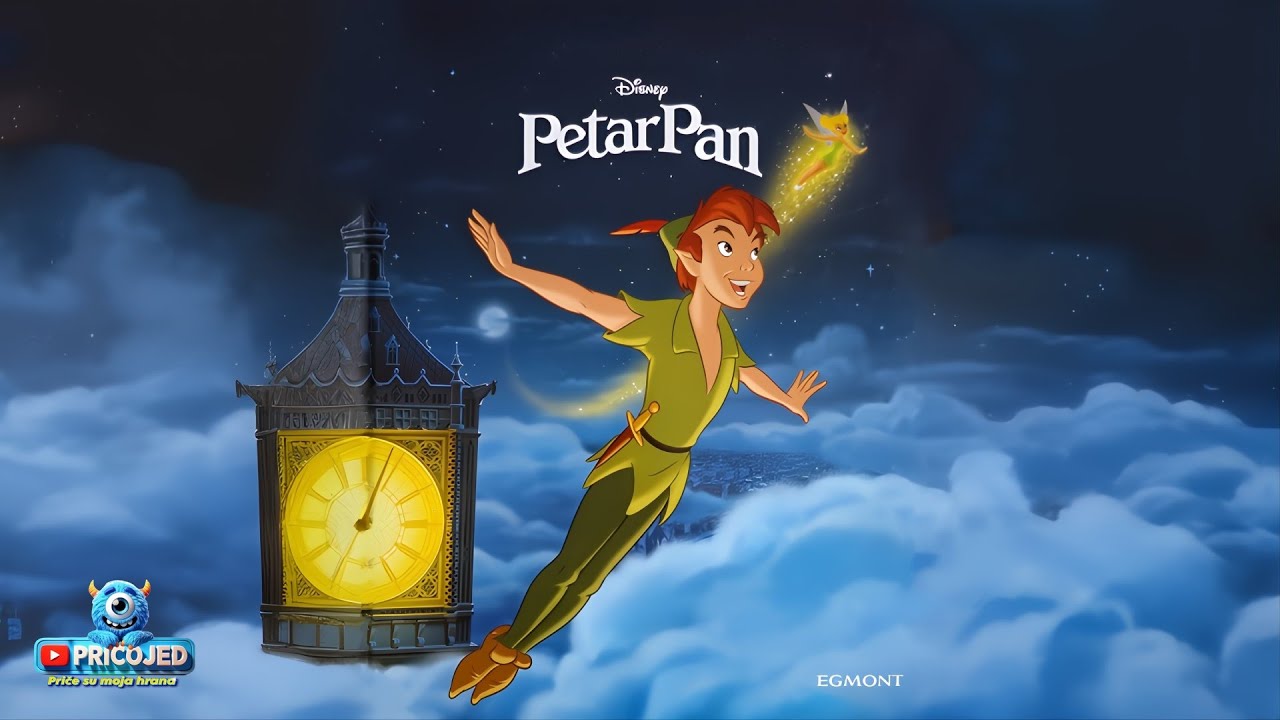 🌟 Petar Pan | Priča za djecu o dječaku koji nije želio odrasti