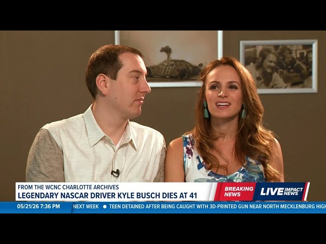 Archive footage: Kyle Busch, wife discuss fertility journey