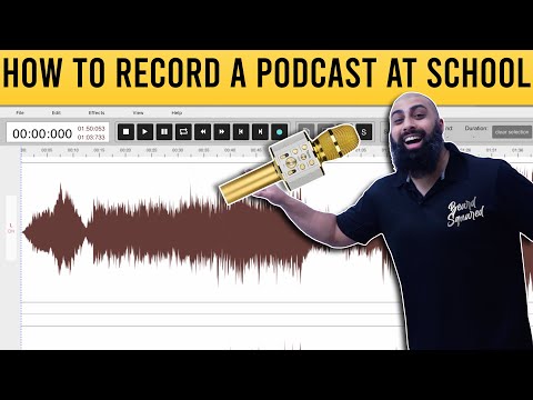 How to Record A Podcast for School | Start to Finish Tutorial