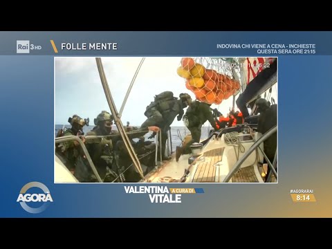 Video Israele blocca la Flotilla, 12 italiani tra i fermati - Agorà 19/05/2026