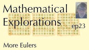 Math Explorations Ep23, More Euler circuits & paths (Mar 25, 2022)