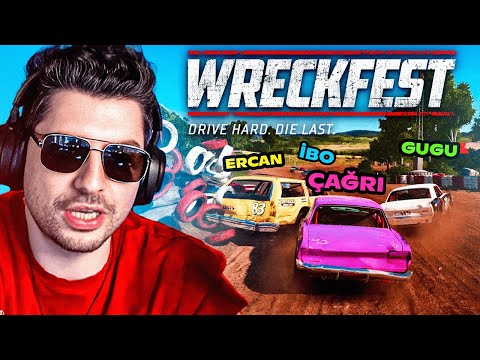 ARABALARI ENKAZ HALİNE GETİRDİK! | Kaotik Wreckfest