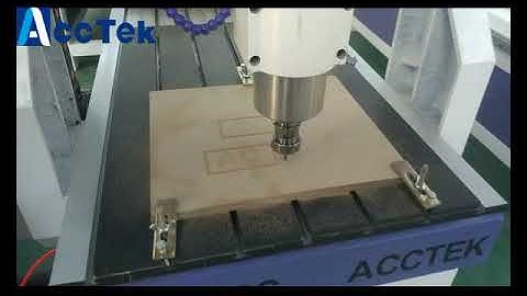 6090 mini ATC cnc router ACCTEK auto tool changer wood carving