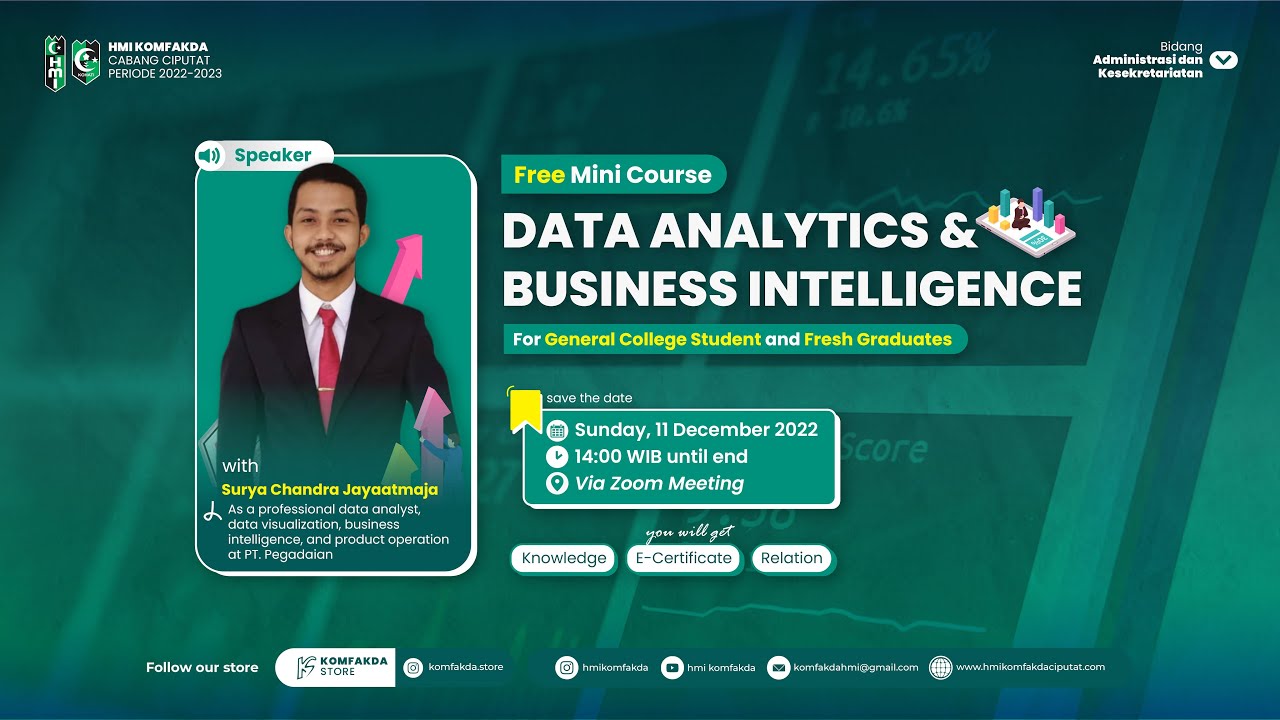 Webinar Data Analytics dan Business Intelligence - YouTube