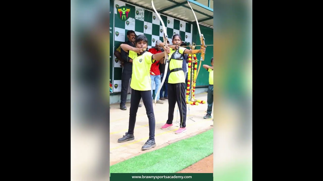 "Unleash Your Inner Archer: Visit Brawny Sports Academy's New Ambattur Branch for Archery Training.