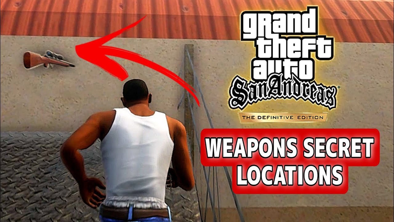 Weapon Spawn Location - GTA: San Andreas Guide - IGN