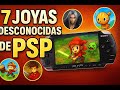 7 JUEGOS de PSP que CASI NADIE CONOCE 😱 | Joyas Ocultas