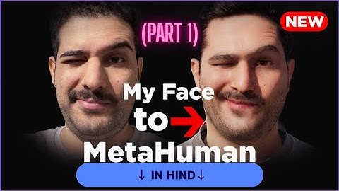 Part 1: How to Create Your Own MetaHuman with Your Real Face Texture in Unreal Engine 5.6