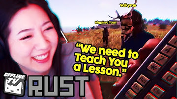 FIRST DAY ON THE OFFLINETV RUST SERVER! ft. Valkyrae, DisguisedToast and friends