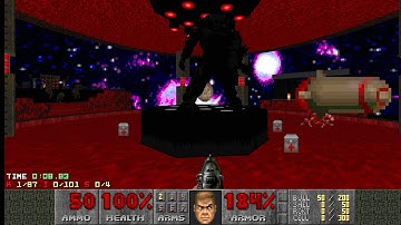 Doom 2 - Crate Expectations (Map 6: Bludgeonator 6:66): UV-Max (WAD Author: Clippy Clippington)
