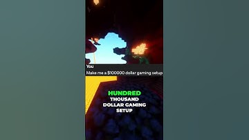 The Ultimate Gaming Setup: From $1 to $1 Billion #fyp #fypシ #chatgpt #ai #computer
