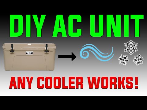 YETI Cooler Air Conditioner - How to build an AC for your