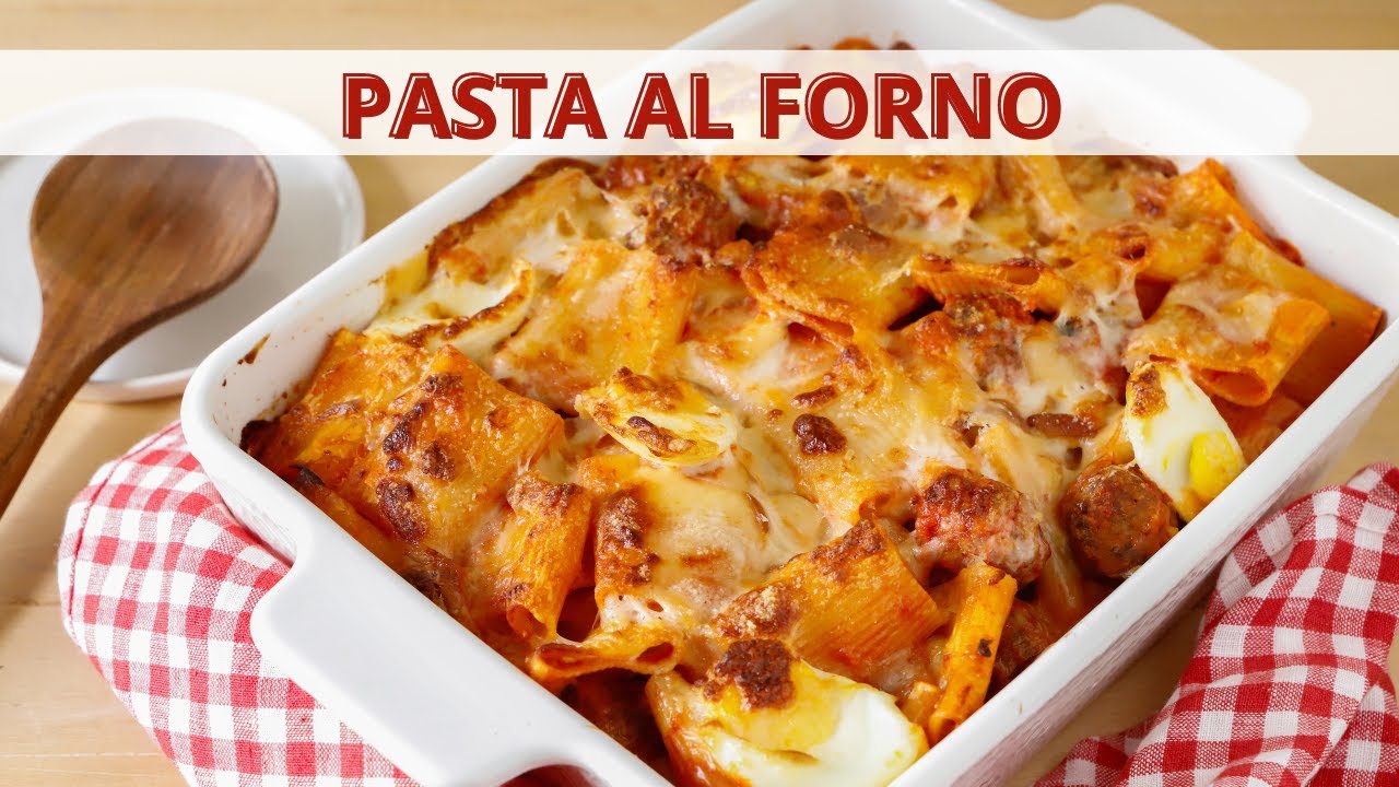 Pasta al forno - Ricetta tradizionale - Chef Deg - Saporie