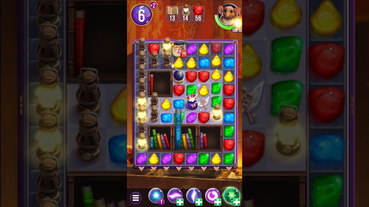 Harry Potter: Puzzles & Spells level 641 no boosters
