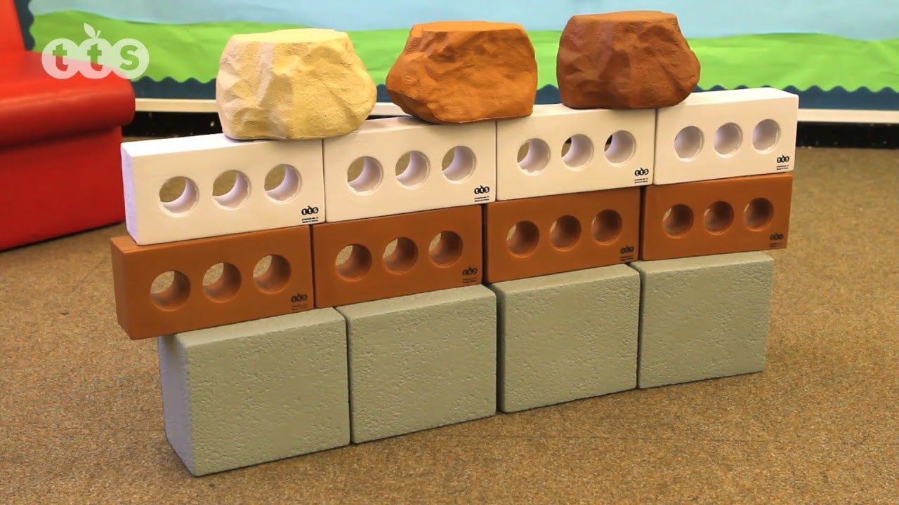 Building 25-pieces Big Foam Brick Set