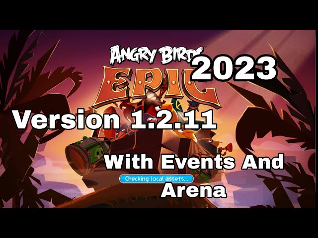 Angry birds epic in 2023. 