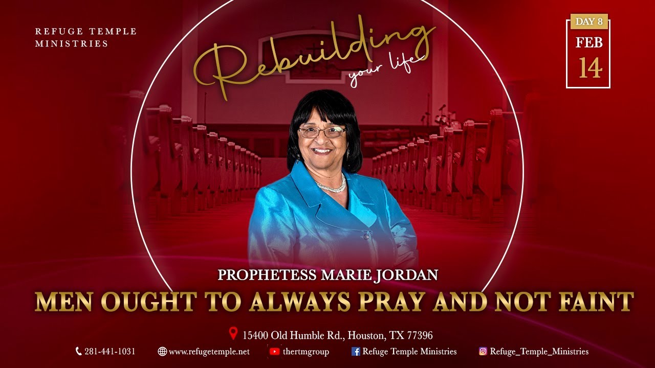 Men Ought To Always Pray And Not To Faint