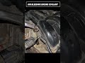 Air bleeding engine coolant #automobile #engineblock #engine #carcomponents #carparts