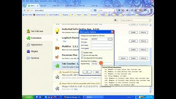 Tab Counter add-on for Mozilla Firefox