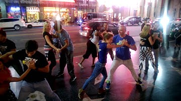 IZFM Zouk Flashmob - Los Angeles Hollywood