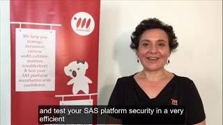 Metacoda booth video at virtual SAS Global Forum 2021