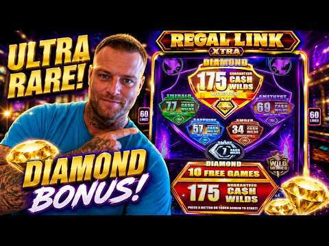 RARE DIAMOND Slot Bonus On Regal Link!
