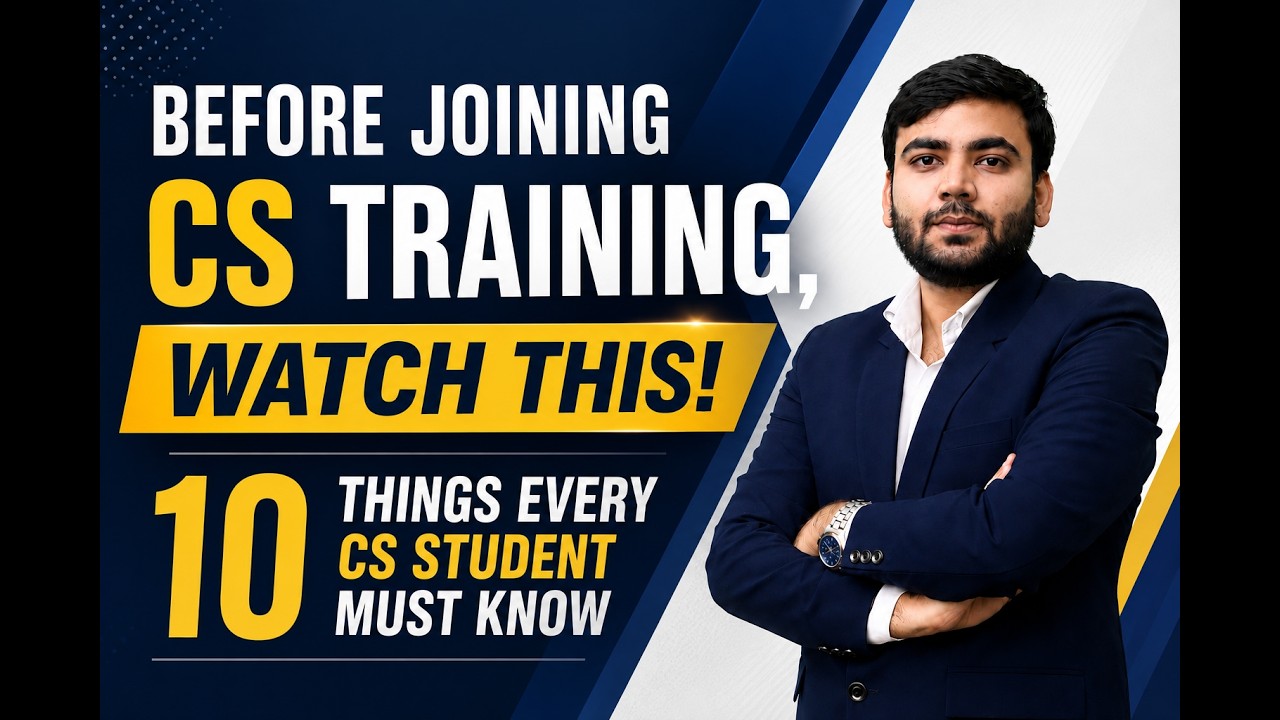 Before Joining CS Training, Watch This! | 10 Things Every CS Student Must Know