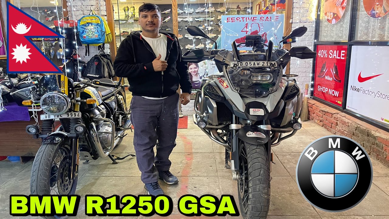 BMW R 1250 GSA Chalaunu ko Mazza nai Farak 🙀Cycle le jhandai Hanyo BMW lai 😭
