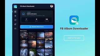 How to Download Facebook Photos and Albums in Original Quality | FB Album Downloader screenshot 4