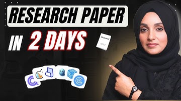 How I Wrote a Research Paper in 48 Hours with AI (Step-by-Step)