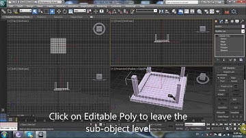 3DS MAX/ Table Modeling / beginners tutorial