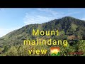 Mount malindang view