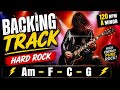 ROCK Guitar Backing Track | AM | 120 BPM | Instrumental Jam Track for Practice