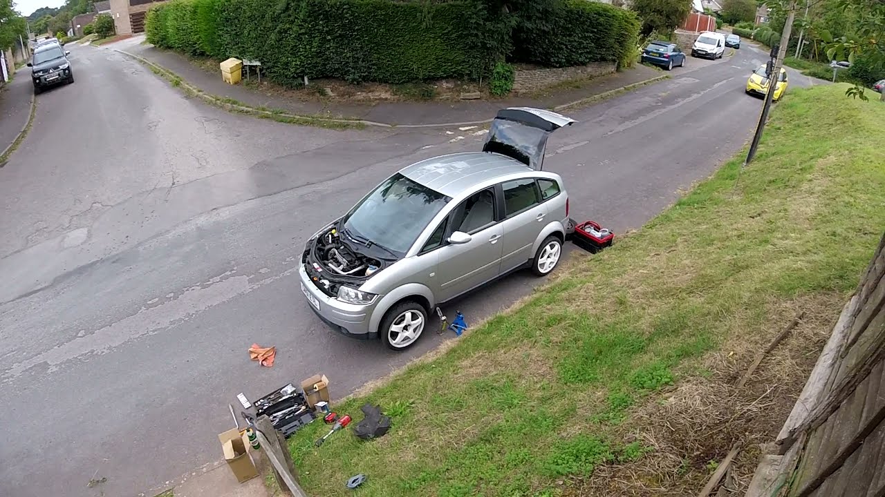 Audi A2 Bumper Surgery