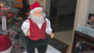 Halloween Hangouts 25 Days Of Christmas 2023 Day 11: Gemmy Japan Red Vest Hip Swinging Santa