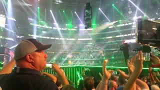 Shane McMahon entrance @ wrestlemania Dallas