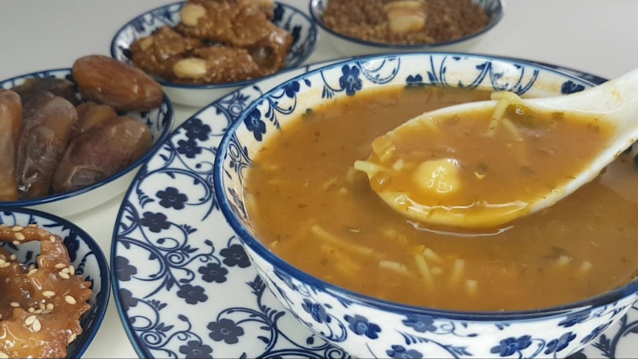 Harira (marokkaanse soep)الحريرة المغربية الأصيلة سهلة و لذيذة