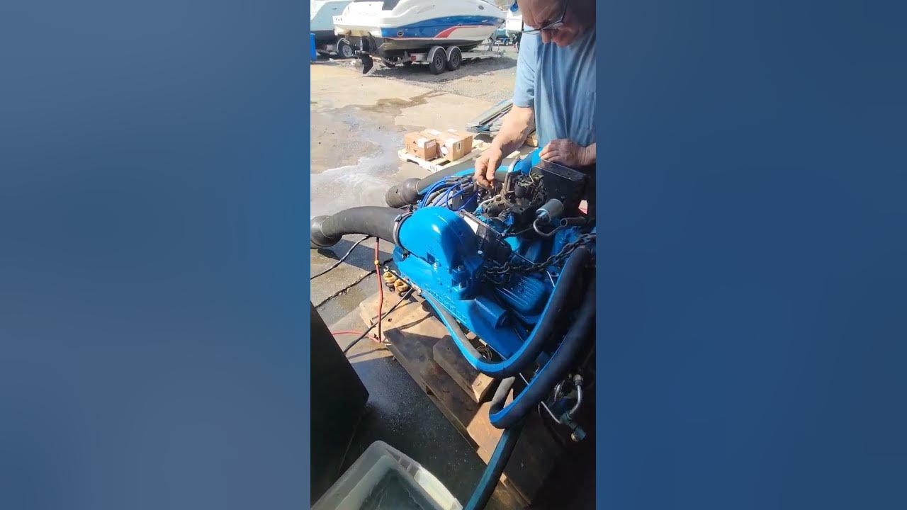 Fresh 5 7 long block together getting ran before it goes back in gm 