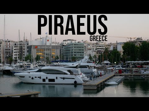 A walk in Piraeus, Greece (Travel vlog)