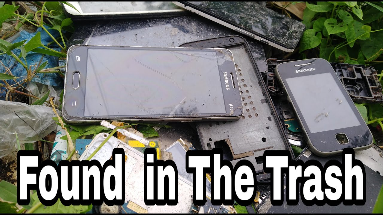 Нашли много разрушенного в мусоре мобильного телефона | Восстановление заброшенного телефона
