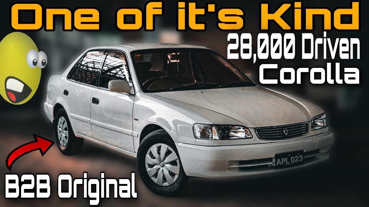 Toyota Corolla SE-Saloon Riviere 1.5L 1999 | Original B2B | 28,000 Driven | Review | Carshunt