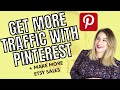 HOW TO INCREASE ETSY TRAFFIC WITH PINTEREST - HOW TO USE PINTEREST FOR ETSY (Get more etsy sales!)