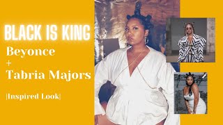 Beyonce Tabria Majors Inspired Look Black Is King Tayco Recreates
