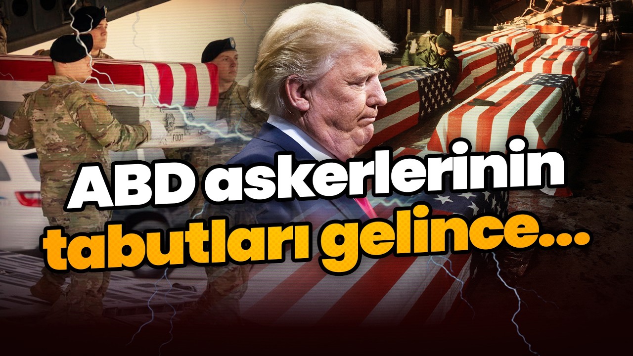 ABD askerlerinin tabutları gelince işler değişir. Amerikan kamuoyu Trump'a tepkili | Can Uğur