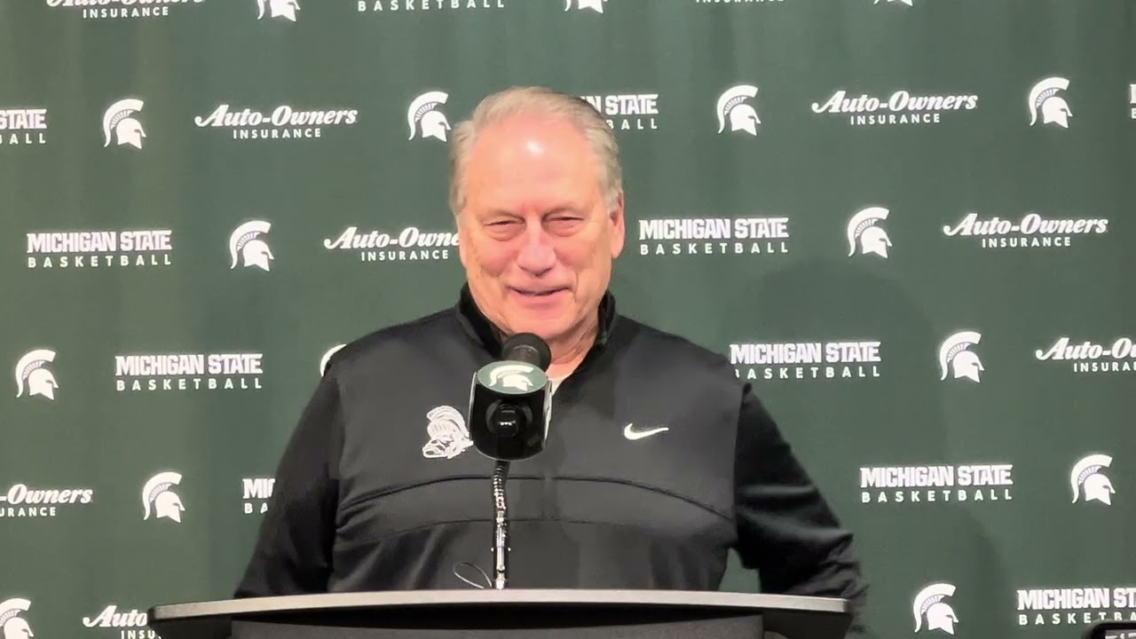 Tom Izzo | Pre-Wisconsin | Michigan State Basketball Press Conference 