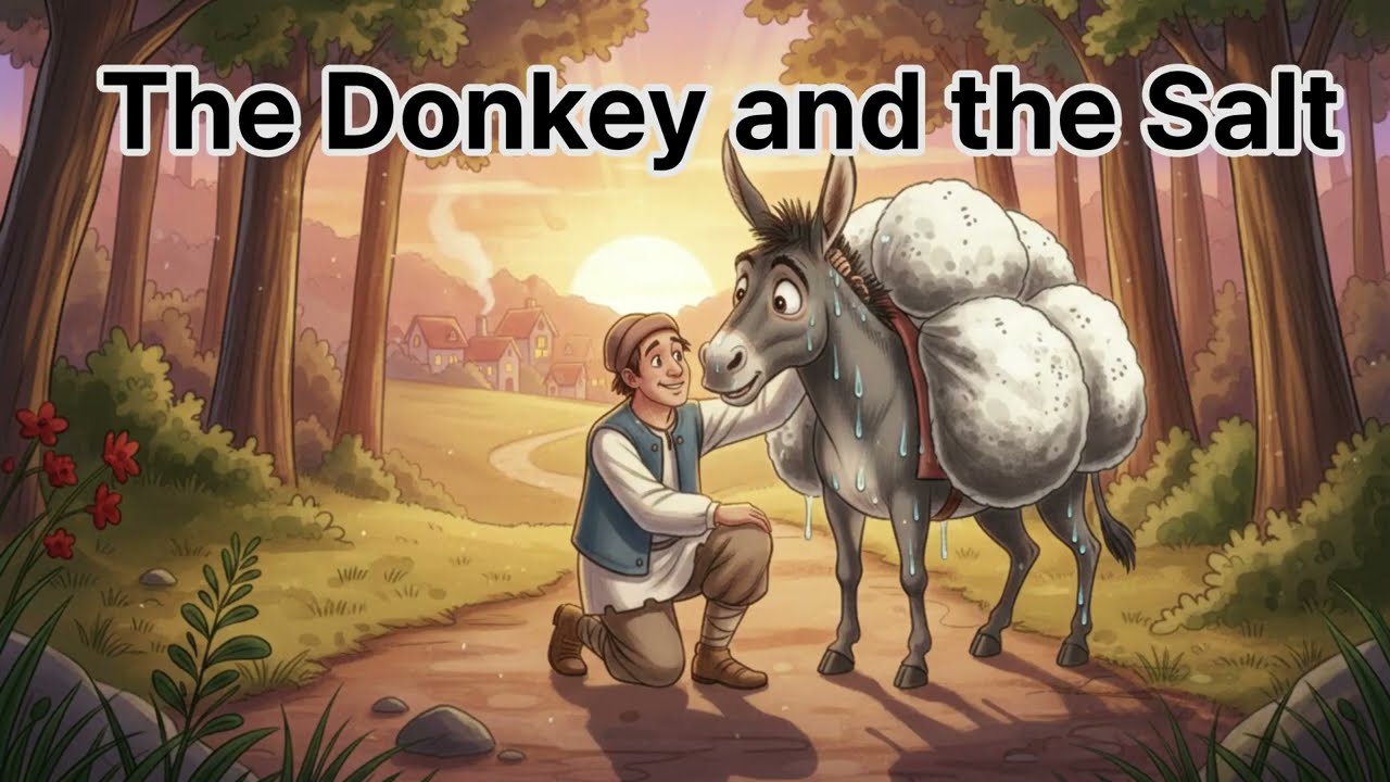 A Donkey Who Learned the Hard Way  | Bedtime Story for kids 🌈📖