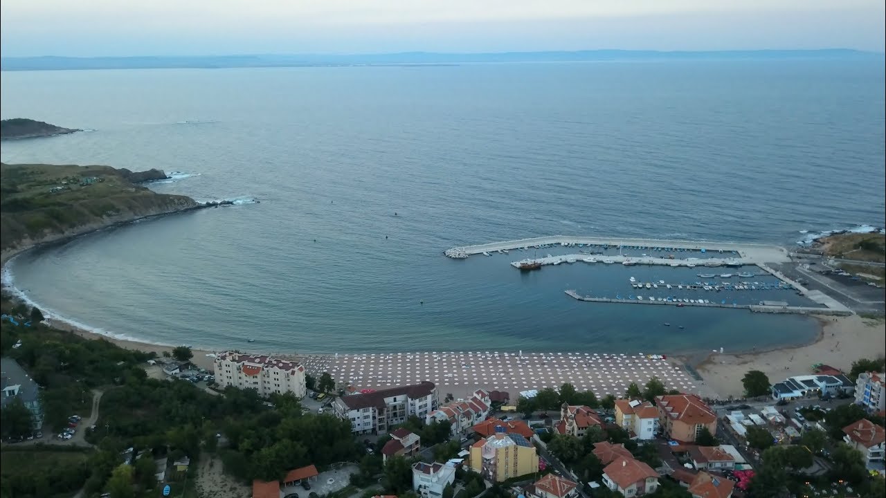 гр.Черноморец през птичи поглед - Trailer 4K
