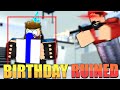 A HACKER RUINED MY BIRTHDAY IN ARSENAL... not nice (Arsenal Roblox)