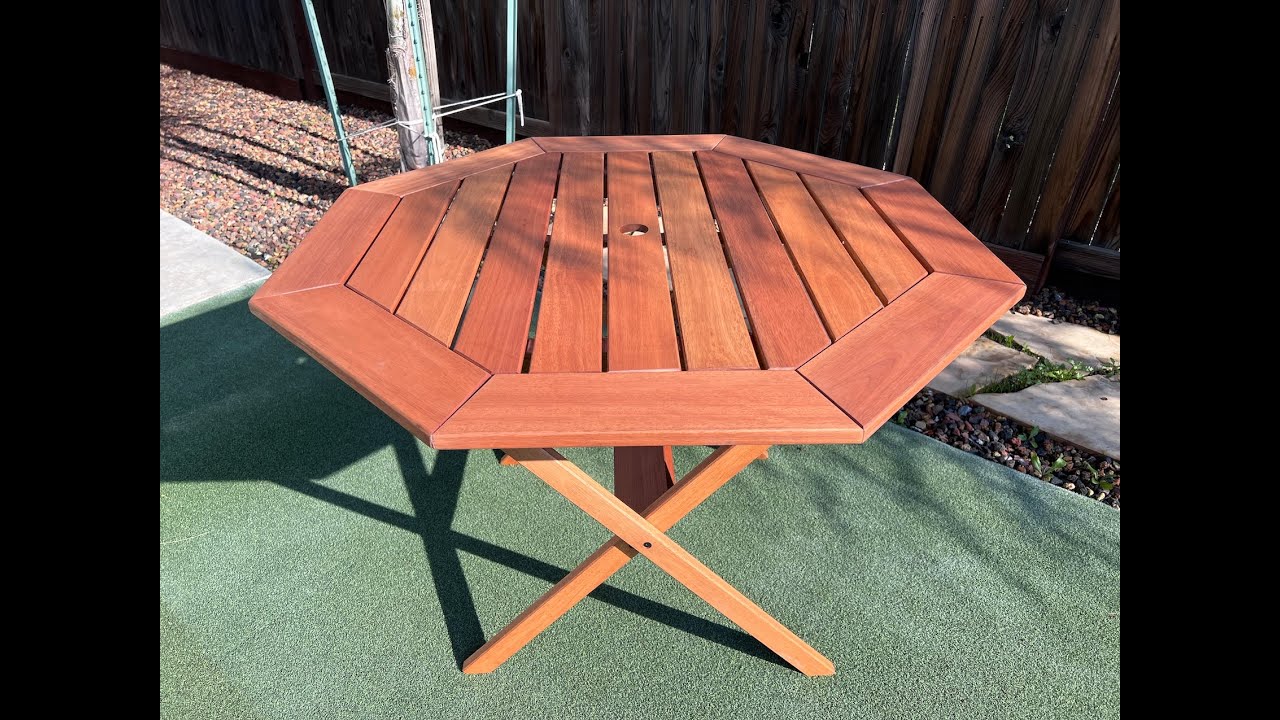 Amazonia Outdoor/Indoor Eucalyptus Wooden Table