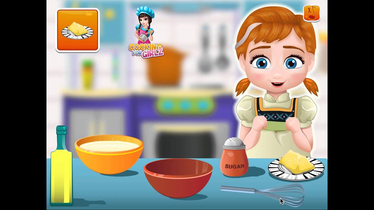 Juego Cocinar Pasteles Bebe Anna - YouTube